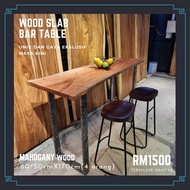 MEJA BAR TABLE KAYU BALAK