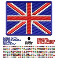 Bet FLAG EMBROIDERED PATCH / NATIONAL EUROPEAN FLAG