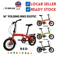 READY STOCK 16'' FOLDING BIKE EXOTIC