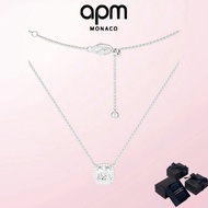 Hot-selling APM Jewelry(With Box) High Quality Luxury Holiday Love Gift Lumière single gemstone neck