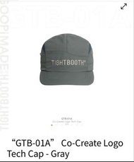 Goopimade "GTB-O1A" Co-Create Logo Tech Cap - Gray