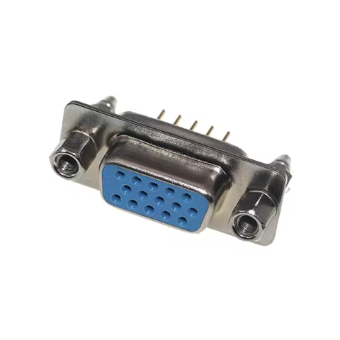 DB15 DP15 Connector Core VGA plug connector 3 row 15 holes/pin female male socket adapter D-Sub DP15