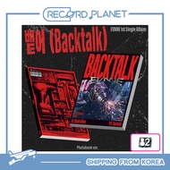 [POB] EVNNE - 1st Single Album [Backtalk]