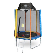 Sanook Trampoline แทรมโพลีนที่กระโดด 8ฟุต(2.40 เมตร)รุ่น Standard ยี่ห้อ Sanook Trampoline มีรั้วตาข