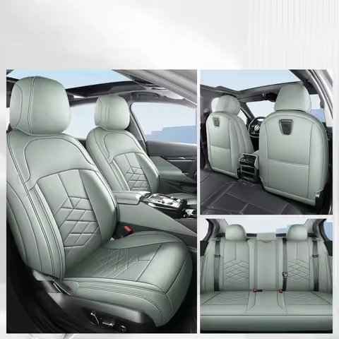 1:1 Custom Leather Car Seat Covers For Dodge Journey 2013~2018 Nissan Qashqai j10 2008~2015 MG HS 20