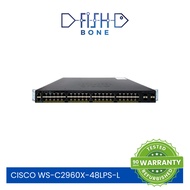 CISCO WS-C2960X-48LPS-L PoE Switch (Refurbished) (A)