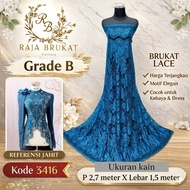 Code 3416 - Glossy Laminated Brocade Panel Fabric - Grade B - Length 2.7 m Width 1.5 m - Material fo