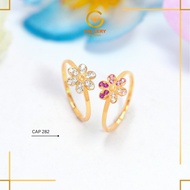 Sweet Deasy Permata Gold 6K 8K Children's Gold Ring CAP 282 Ring 5 - Gallery 21 Gold