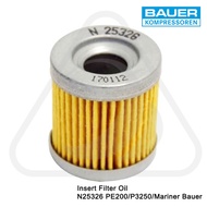 Insert Filter Compressor Diving Oil N25326 PE200 P3250 Mariner Bauer