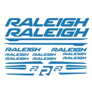 Raleigh mtb frame design vinyl cutout stickers waterproof