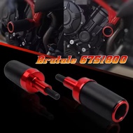 Motorcycle CNC Aluminum Falling Protection Frame Sliders Crash Protector For MV Agusta Brutale 800 B