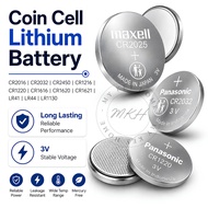 Coin Cell Lithium Battery 3V Button Cell Remote Battery CR2032 CR2016 CR2450 CR1216 CR1616 CR1620 LR