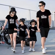 T-shirts The Real Boss CoupleFamily Boss Couple T-shirts Family T Shirt