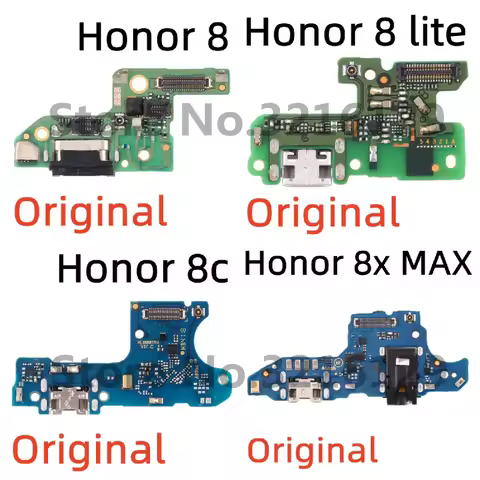 100% Original USB Charge Port Jack Dock Connector Charging Board Flex Cable For Huawei Honor 8 9i 9 