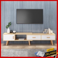 NEW Adjustable TV Cabinet TV Media Storage Cabinet  Rak TV Modern TV Cabinet Almari TV Living Room F