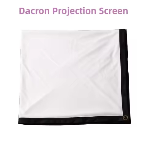 Thinyou Dacron Fabric Projection Screen Is Soft and Foldable 60 72 84 100 120 150 Inches 16:9 Outdoo