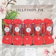Personalized Shot Glass Flower Souvenir for Occasions Christening Baptism Birthday Wedding Giveaways