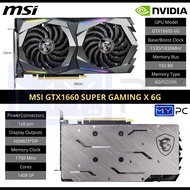 NVIDIA MSI GTX1660 Super Gaming X 6G GDDR6 Graphic card GPU