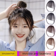 Hair Air Fringe Hair Natural Fuffy HairClip Fake Hair Bangs Extension Clip Hair Wig Fake Front Hair 