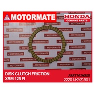 HONDA DISK CLUTCH FRICTION XRM 125 FI PART 22201-KYZ-901