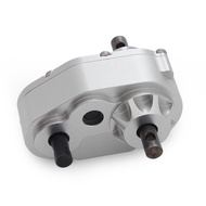 CNC Metal D90 Single Speed Transmission Gearbox Transfer Case for 1/10 RC Car RC4WD Gelande II FJ40 