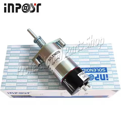 New 24V 125-5774 Fuel Stop Solenoid Valve for CAT 3304 3406 3406B E330B E330C E3306 8C-9986 3E-9785