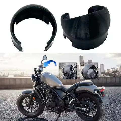 New Motorcycle Speedometer GaugeInstrument Meter Ring Cover Sunshade Guard Protection For Honda Rebe