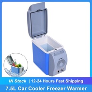 【Popular Categories】 7.5l Car Cooler Freezer Warmer Portable Mini Warming And Cooling Car Vehicle Refrigerator Car Freezer Fridge Hot Cold Double Use