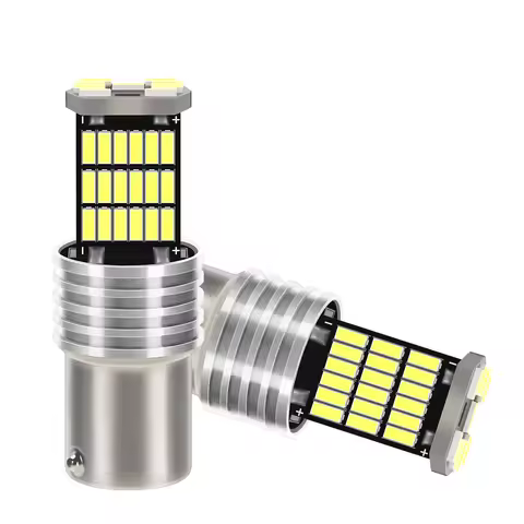 2PCS LED Reverse Lights BA15S P21W 1156 For BMW 3-Series E46 E90 F30 F80 Compact E36 E46 Gran Turism