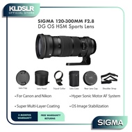 Sigma 120-300mm F2.8 DG OS HSM Sports Lens for Nikon and Canon (New Japan Set)