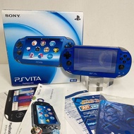 PS Vita PCH-1000 ZA04 Sony Playstation Sapphire Blue OLED Region Free