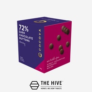 Cocova Dreamy 72% Dark Chocolate Buttons (150g)