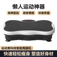 【現貨免運】健身器材甩脂機抖抖機懶人運動機按摩振動平臺專供瘦身機歐插
