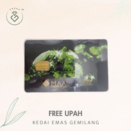 [Kedai Emas Gemilang]  8001016 Maa 1G (Sg604397) Gold Bar  (1.35Cm) (1G) [999 Gold]