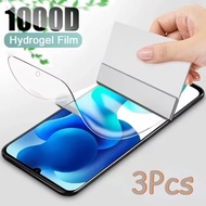 3Pcs 1000D HD Clear Soft Hydrogel Film For Samsung Galaxy F14 A16 A06 4G F06 5G A56 M55s A36 M35 A26
