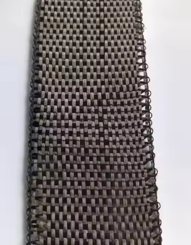 3K 280gsm genuine carbon fiber woven tape plain weave fabric 25mm 50mm 100mm wide High temperature r