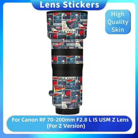 Customized Sticker For Canon RF 70-200mm F2.8 L IS USM Z Decal Skin Camera Lens Vinyl Wrap Film Prot