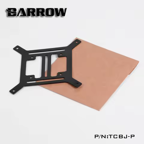 BARROW Radiator Metal Flat bracket Water coolant tank bracket Water pump bracket size 12cm fan 120X1