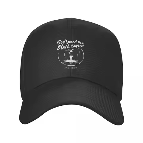 Godspeed You Black Emperor Baseball Caps Adult Fitted Sun Caps Metal Music Hats Adjustable Sports Ca