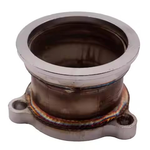 2.5" T3 T4 T04E 3 TO 2.5" V-Band Turbo Downpipe Adapter Flange