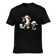 Vintage 80S Calvin And Hobbes Men'S Cool Tshirt Fashion Clothing