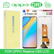 Original LCD With Frame For Realme C63/C61 Rmx3939/Realme Note 60/Note 60X/Narzo N63/N65 LCD Display