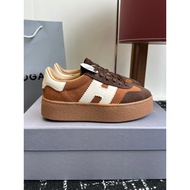 HOGAN Women's Thick-Soled New Style Lace-Up Casual Shoes