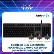 LOGITECH G512 CARBON RGB MECHANICAL GAMING KEYBOARD  (920-008949/920-009354/920-009372)