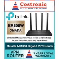 TP-link ER605W / ER605 Omada AC1350 Gigabit VPN Router (3-years Local Warranty from Ban Leong Techno