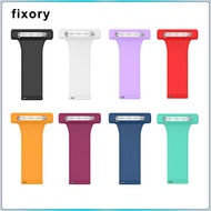 [fixory] Nurses Watch Fob Clip on Strap Paramedics Lightweight Doctors Midwives Pin Strap