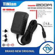 9V 1A 500mA 300mA AC/DC Adaptor AD-16 for Zoom A A2.1u B3 G1 G1K G1X FOUR G1on G1Xon G2Nu G2.1Nu G3 