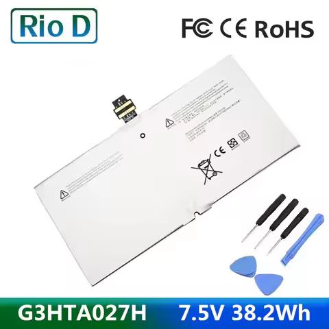 G3HTA027H Laptop Battery For Microsoft Surface Pro 4 1724 12.3" DYNR01 Tablet 7.5V 38.2WH/5087mAh
