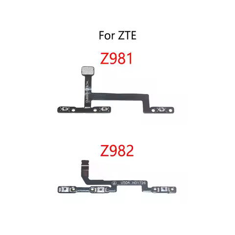 Power Button Switch Volume Mute Button On / Off Flex Cable For ZTE Blade Z Max Z982 Pro Z981