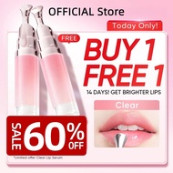 【EXP:2028】]Vitamin C Brightening & Color & Hydrate Lip Gloss Lightweight Pink Lip Serum Tinted Lip B